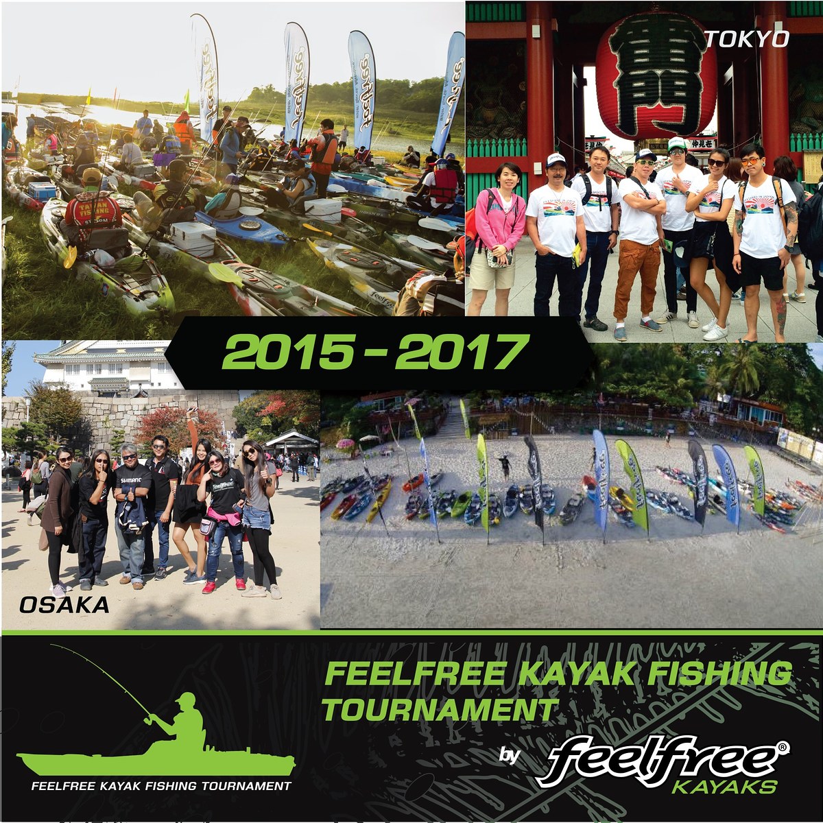 การแข่งขันตกปลาด้วยเรือคยัค Feelfree Fishing Tournament 2018
