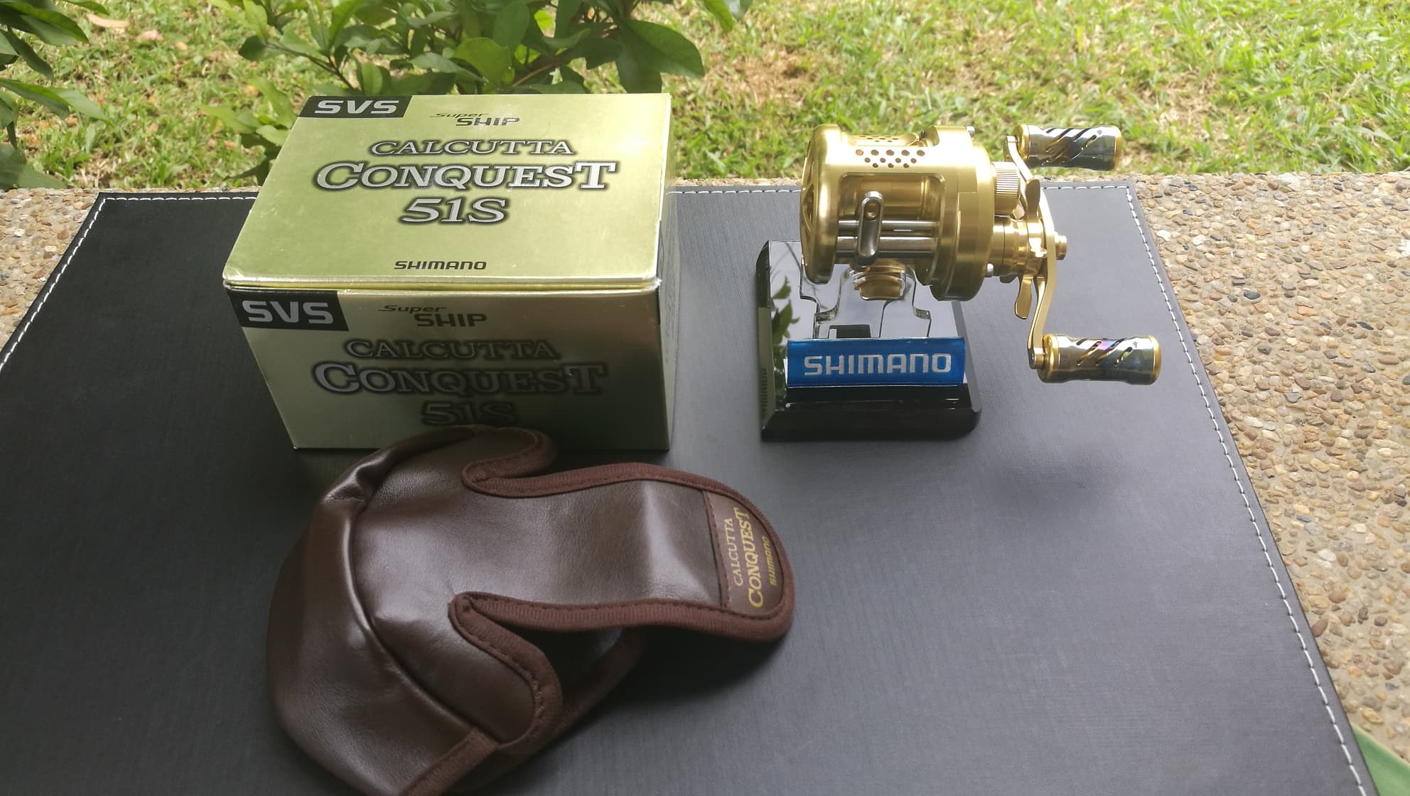 Shimano Conquest 51S - Avail CNQ5014TR with full custom set