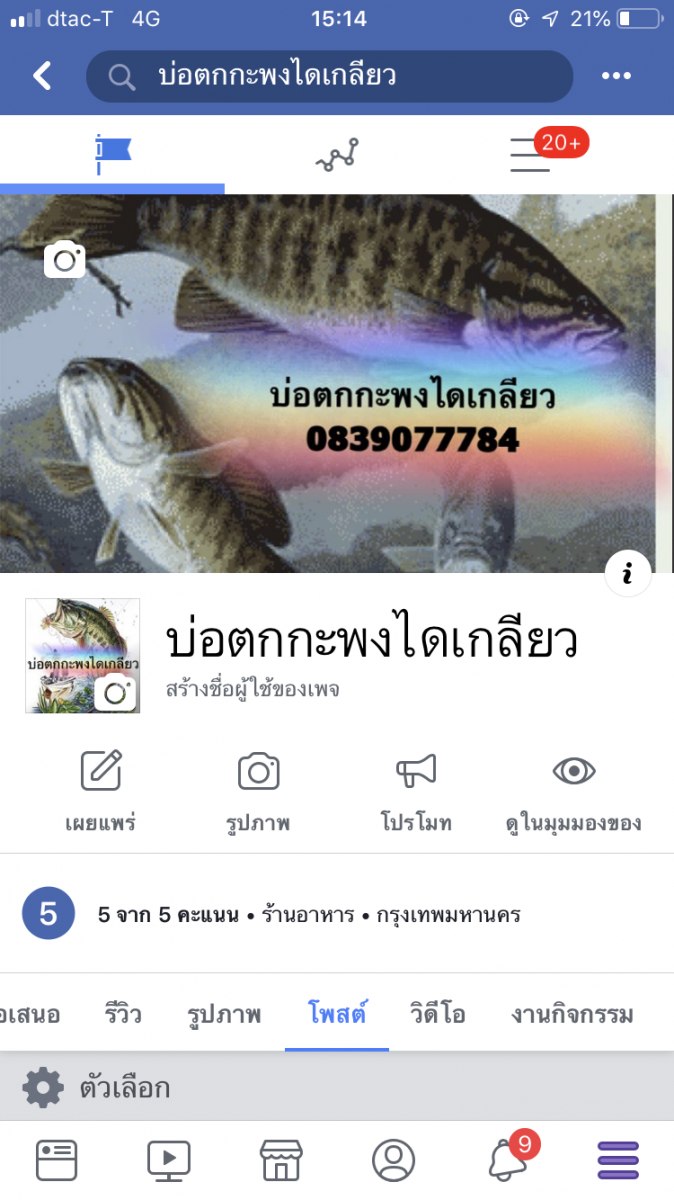 กะพงหนองจอกบ่อไดเกลียวบุฟเฟต์เสาร์นี้253โลค่าคัน500฿