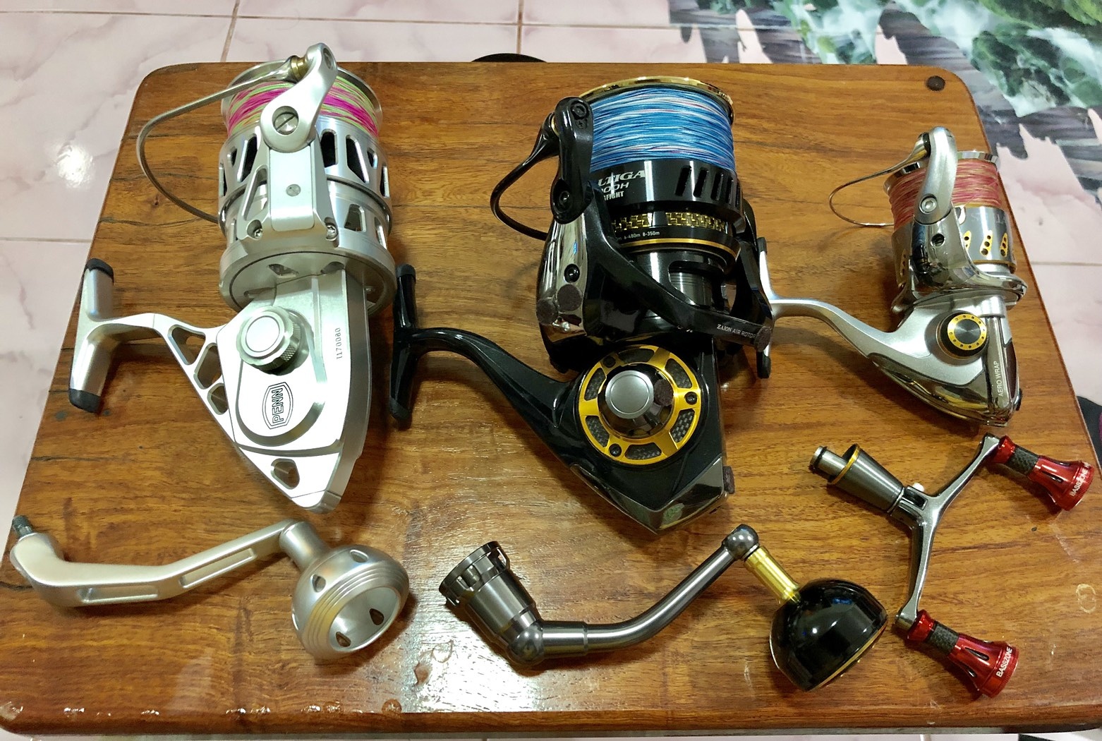 >>>Penn Torque 2 & 15 Daiwa Saltiga 7000h Dogfight & 08 Shimano Stella sw4000pg 