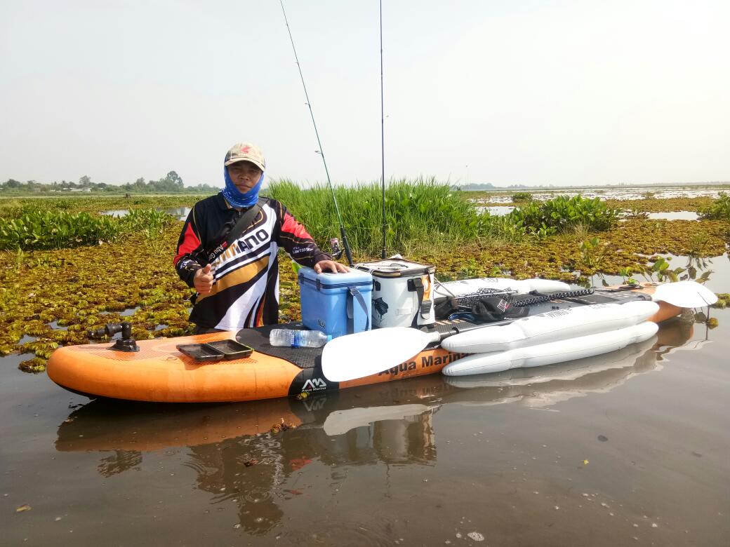 Board Fishing กับ อุณหภูมิ 43 องศา@อุดรธานี