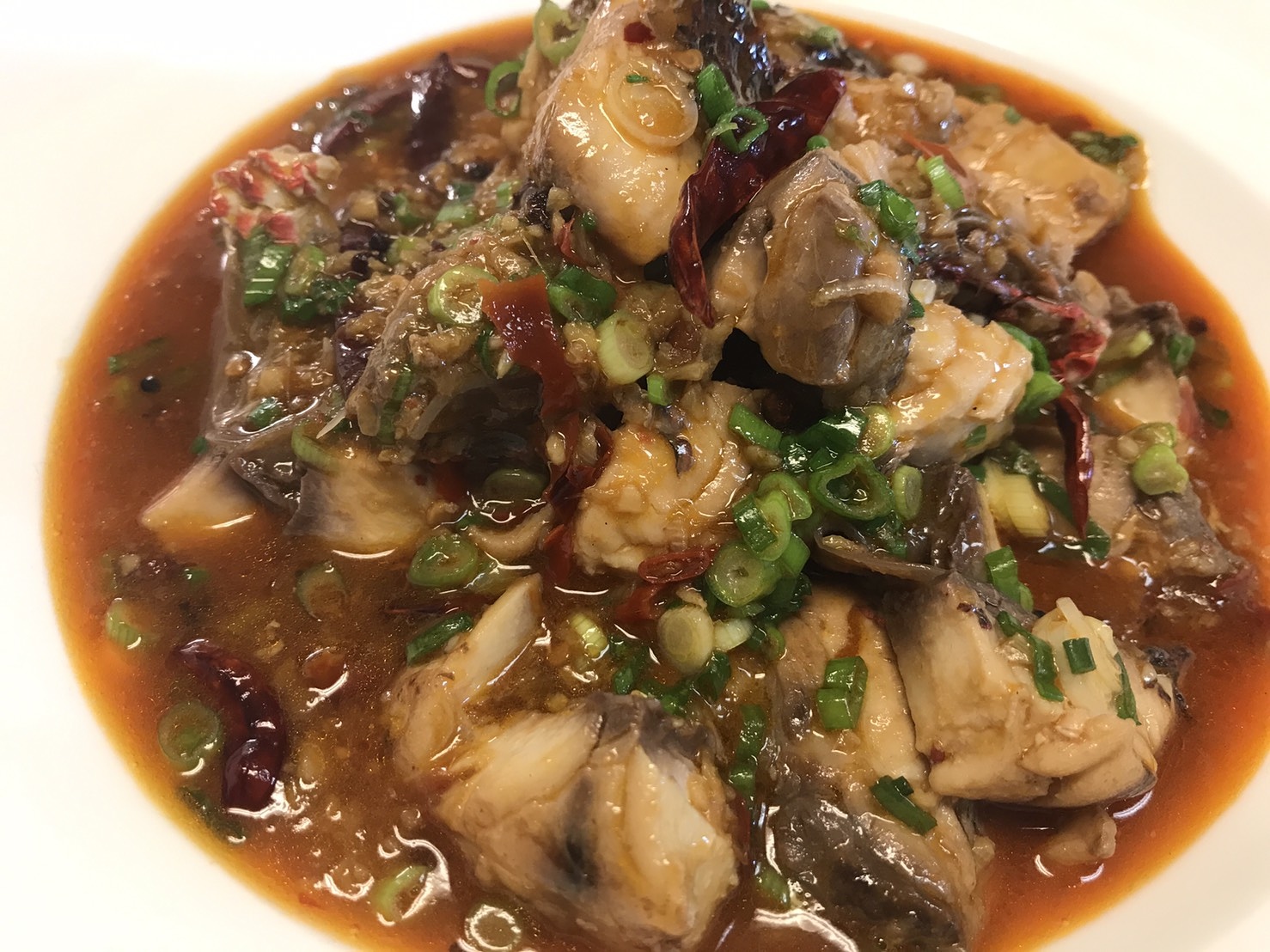 Sichuan boiled fish (Shui Zhu Yu, 水煮鱼)