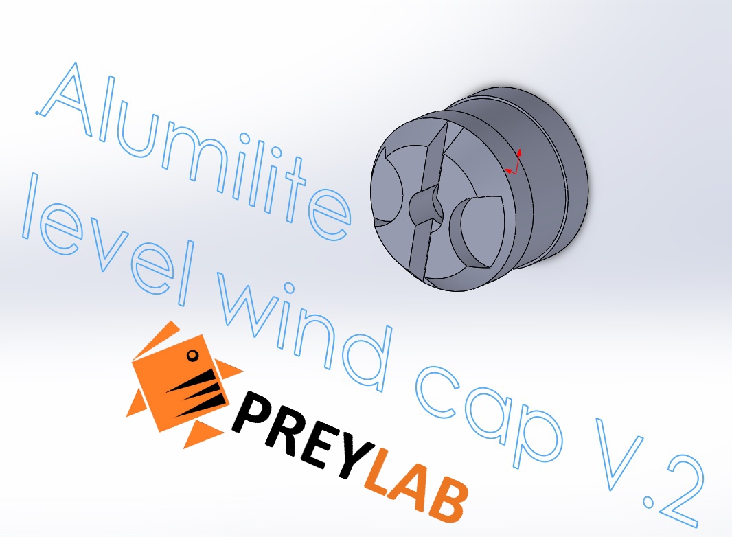Level Wind Cap V.2 for Daiwa  by PREYLAB