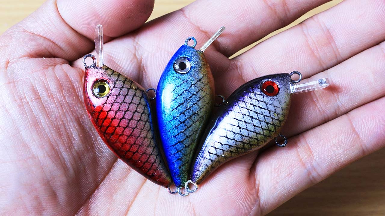 ทำเหยื่อปลอม Crank bait