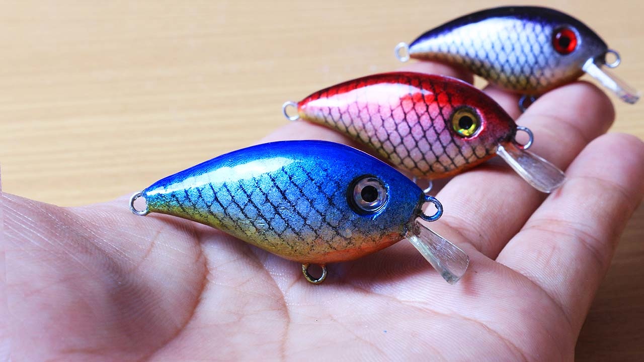 ทำเหยื่อปลอม Crank bait