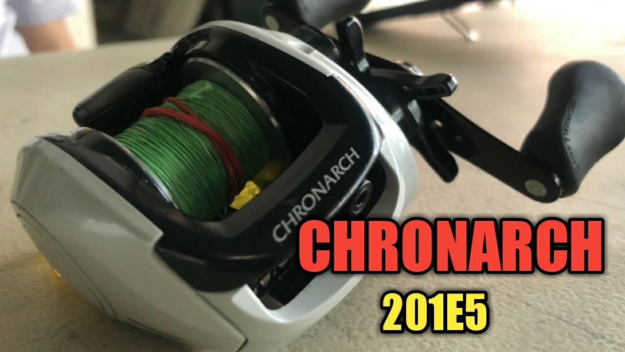 ล้างรอก Shimano chronarch 201E5