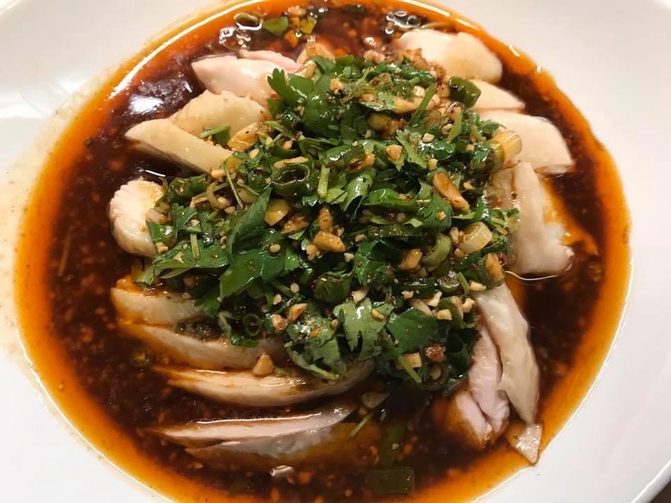 (KOU SHUI JI, 口水鸡) ไก่ต้มน้ำลาย สอ อาหารขึ้นชื่อเฉินตู