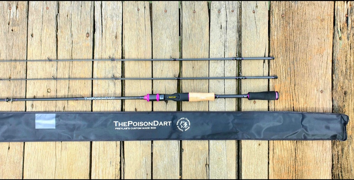 คัน The Poison Dart Max16/20lbs PREYLAB's custom rod