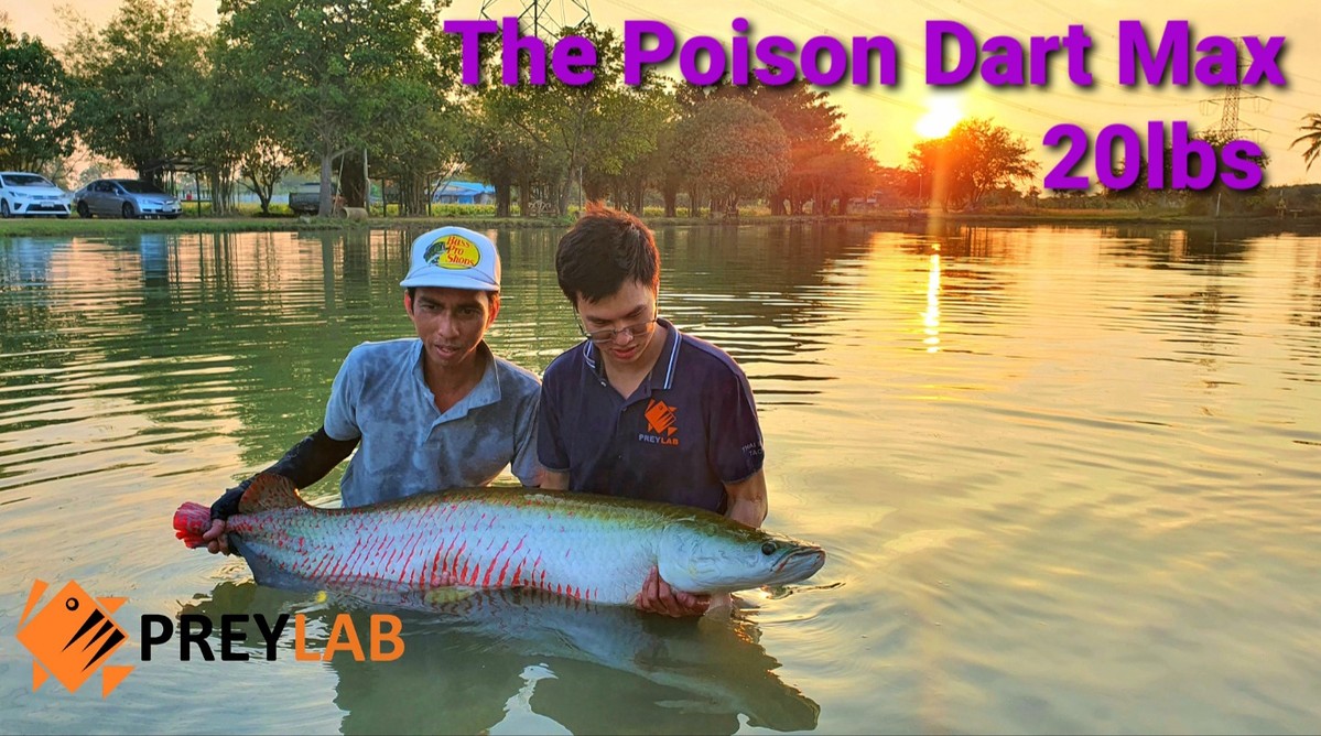 คัน The Poison Dart Max16/20lbs PREYLAB's custom rod