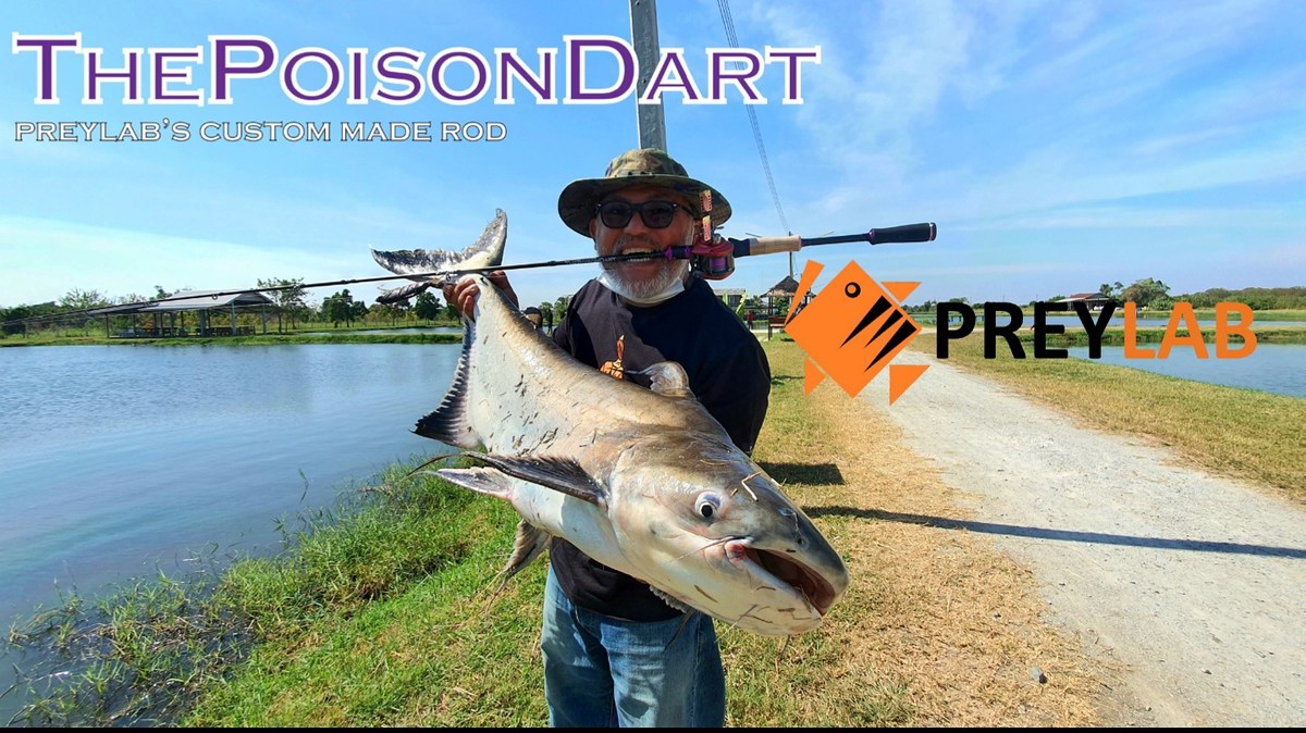 คัน The Poison Dart Max16/20lbs PREYLAB's custom rod