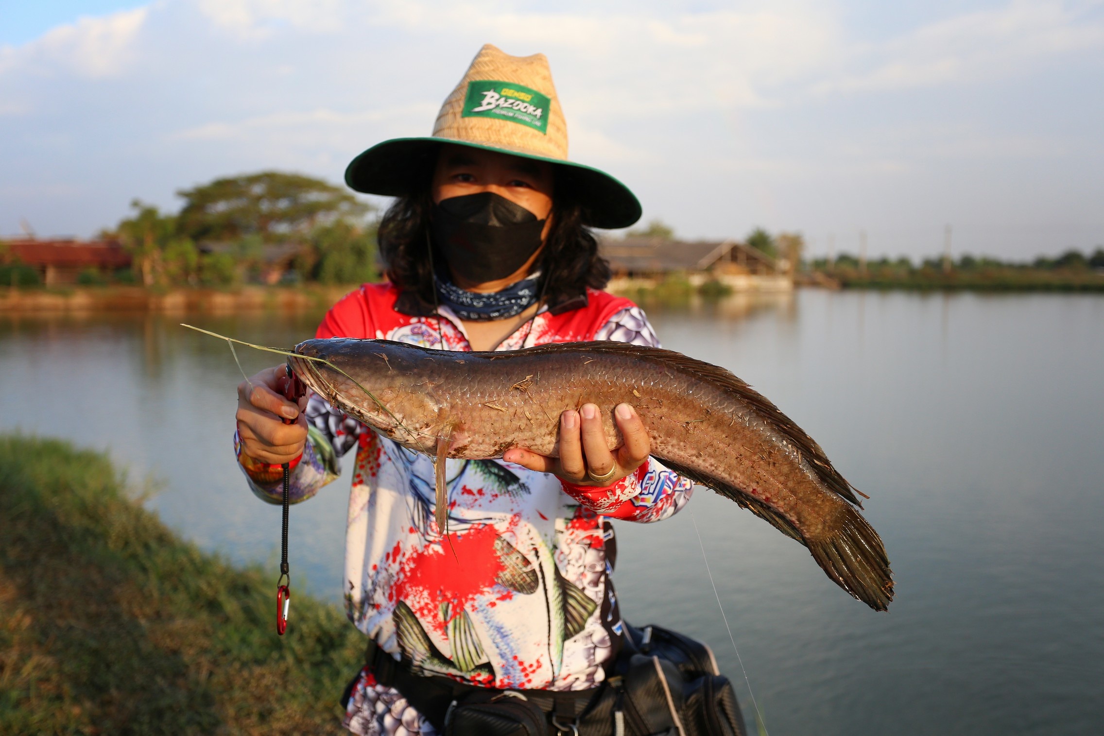 เปิดทริปตกปลาช่อนใหญ่ ในบ่อปลาเบญจพรรณ (ปลาช่อนยักษ์ ๆ ปลาซิง ๆ) By MeePoohya