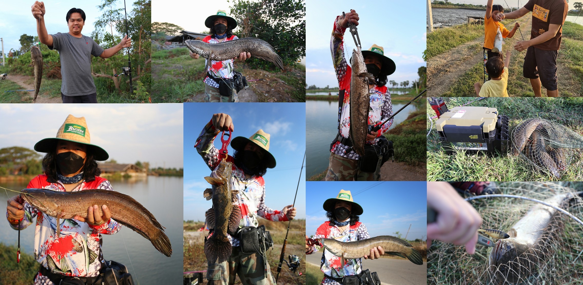 เปิดทริปตกปลาช่อนใหญ่ ในบ่อปลาเบญจพรรณ (ปลาช่อนยักษ์ ๆ ปลาซิง ๆ) By MeePoohya