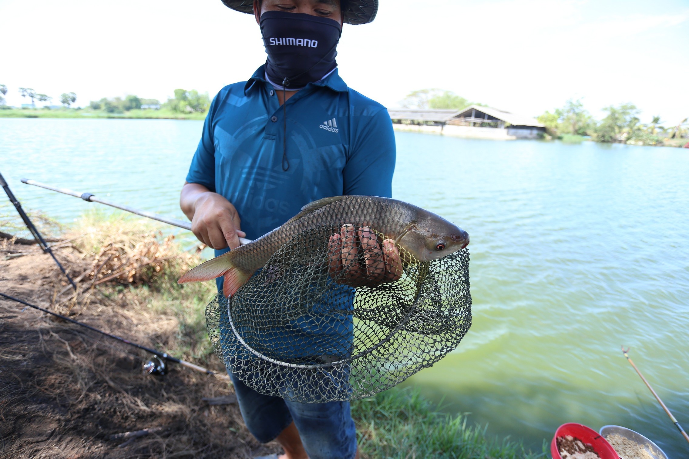 เปิดทริปตกปลาเกล็ดในบ่อปลาเบญจพรรณ (ปลา10ตัน)