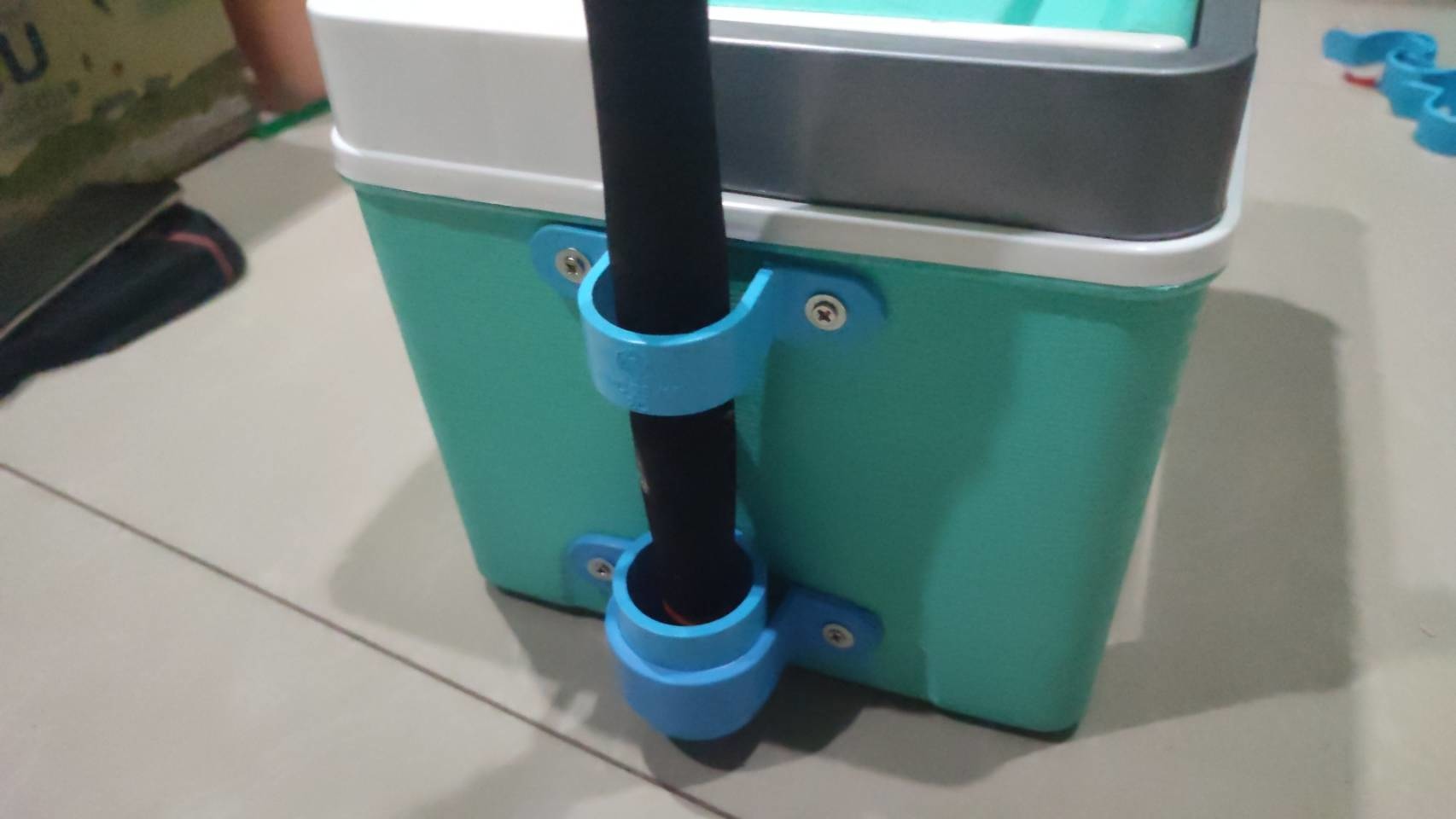 เอากระติกใบเก่ามา DIY ทำที่ปักคันเบ็ด ง่าย ๆ ด้วยท่อพีวีซี ราคาประหยัด 