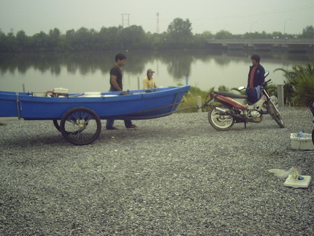 พาแม่บ้านไปตก...หางกิ่ว...ที่บางปะกง