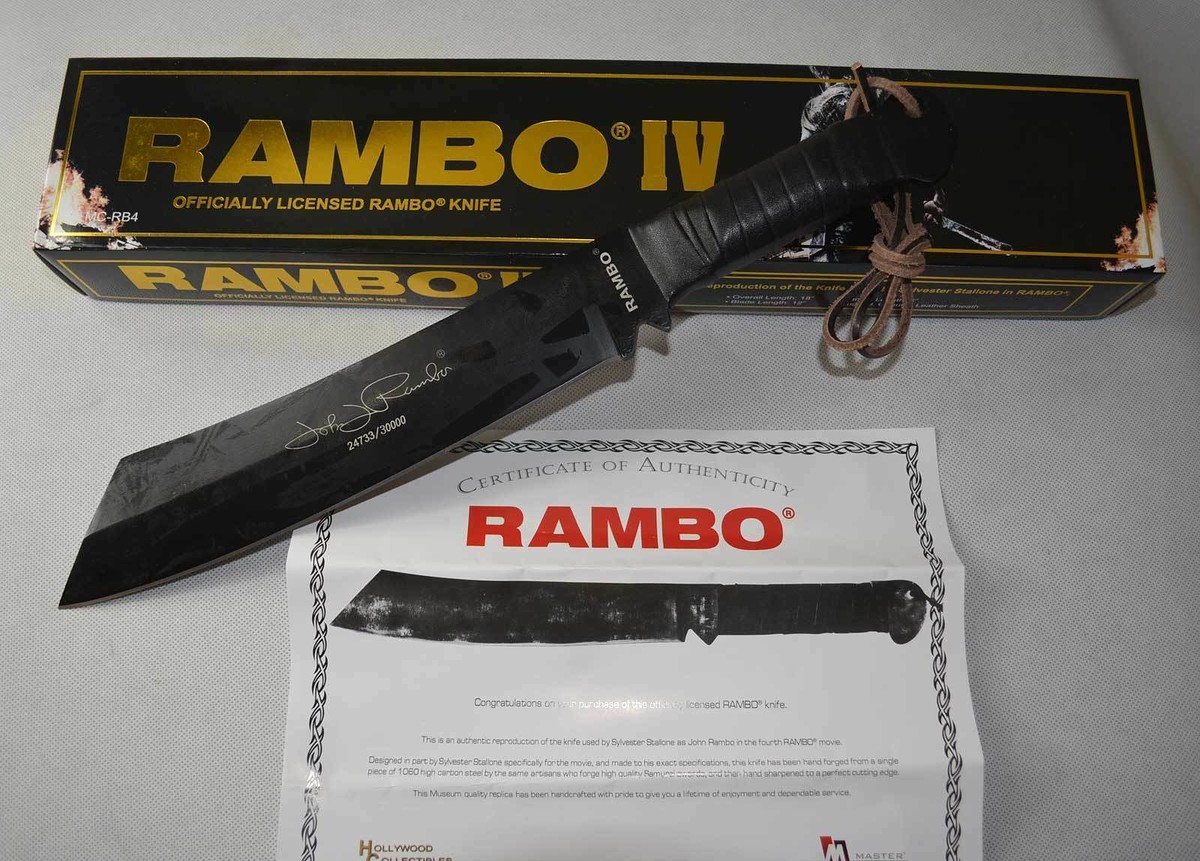 [b]GIL HIBBEN IV RAMBO SIGNATURE MACHETE[/b]

This is the knife everyone has been talking about al