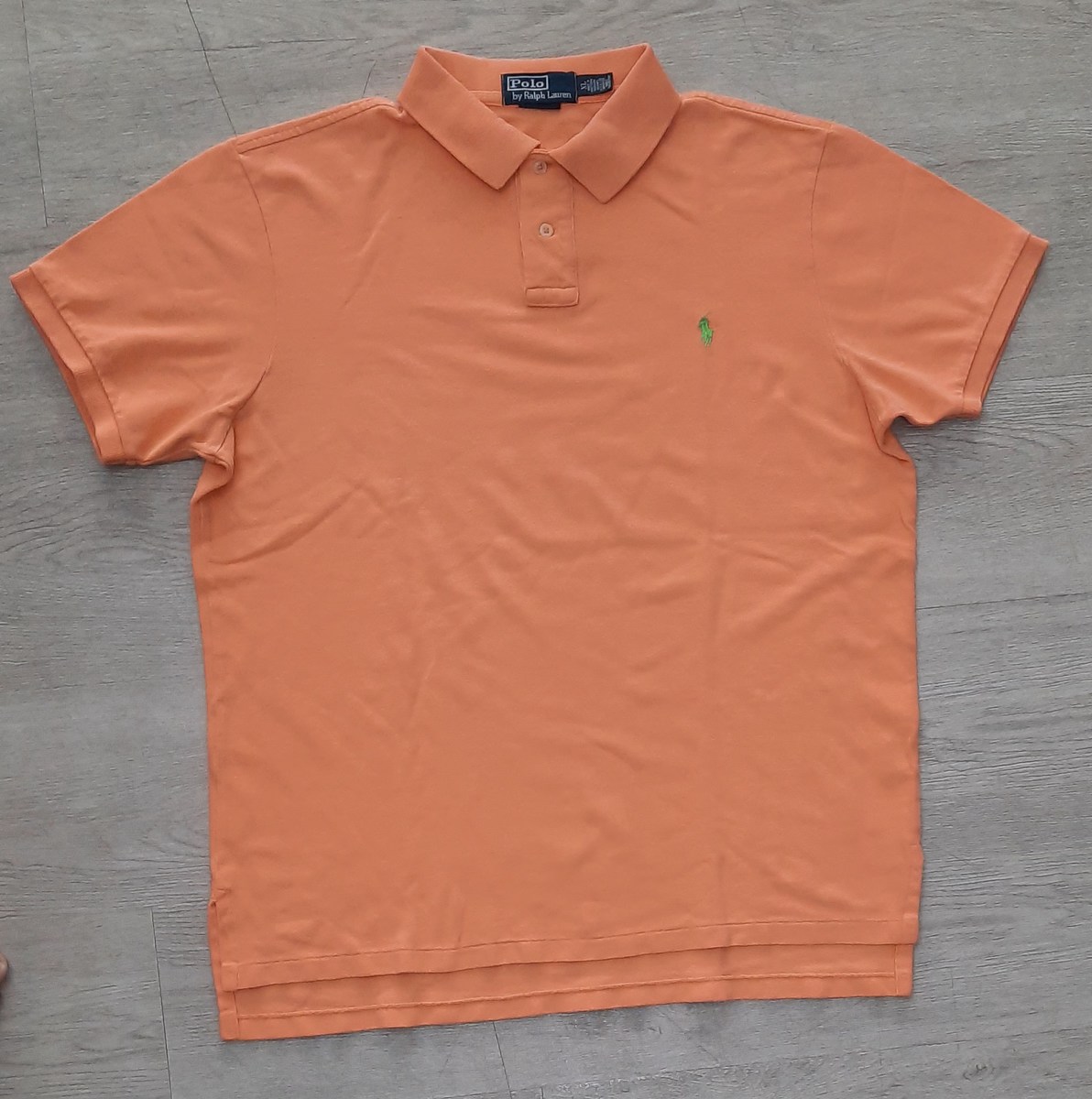 เสื้อคอปก สีส้มPolo ralphlauren  Size ( อก 46