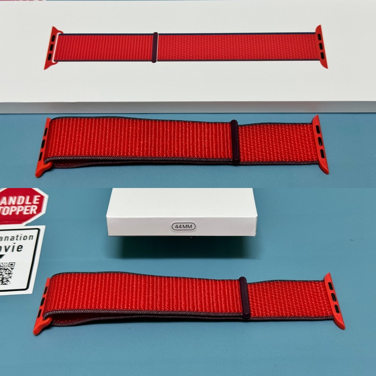 สายนาฬิกา Apple Watch แบบ Sport Loop สี Red(Product) สำหรับ Apple Watch ขนาด 42/44/45/49 mm.
สายมือ