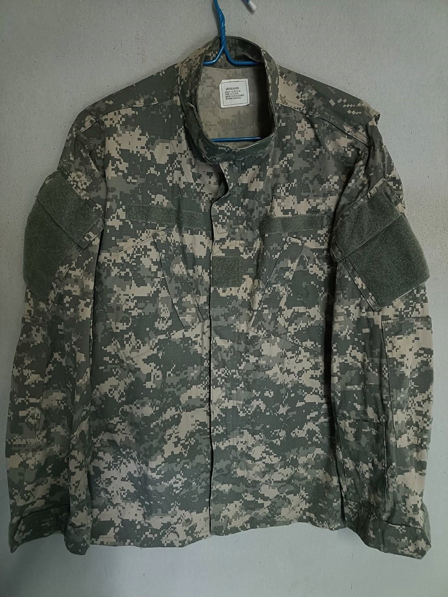 เสื้อทหาร US ARMY ลายพรางดิจิตอล ACU   SIZE:รอบอก 41-45 (150.-) 