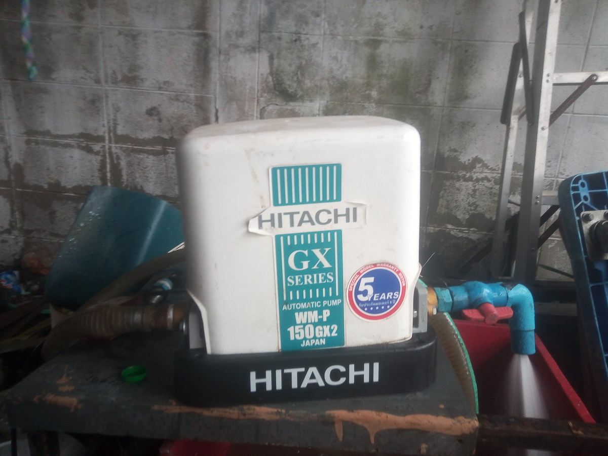 ขออนุญาตขายปั๊มน้ำอัตโนมัติ Hitachi 150 วัตต์สวยๆ