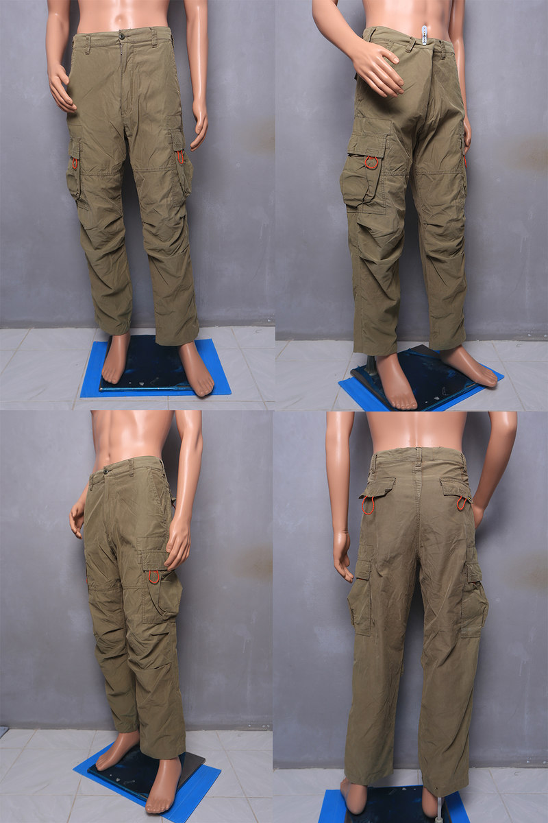 P04. กางเกงขายาว OSHKOSH JAPAN 100% Cotton Size 36 

สีเขียว OD (ขนาดวัดจริง) รอบเอวกว้าง 36” นิ้ว