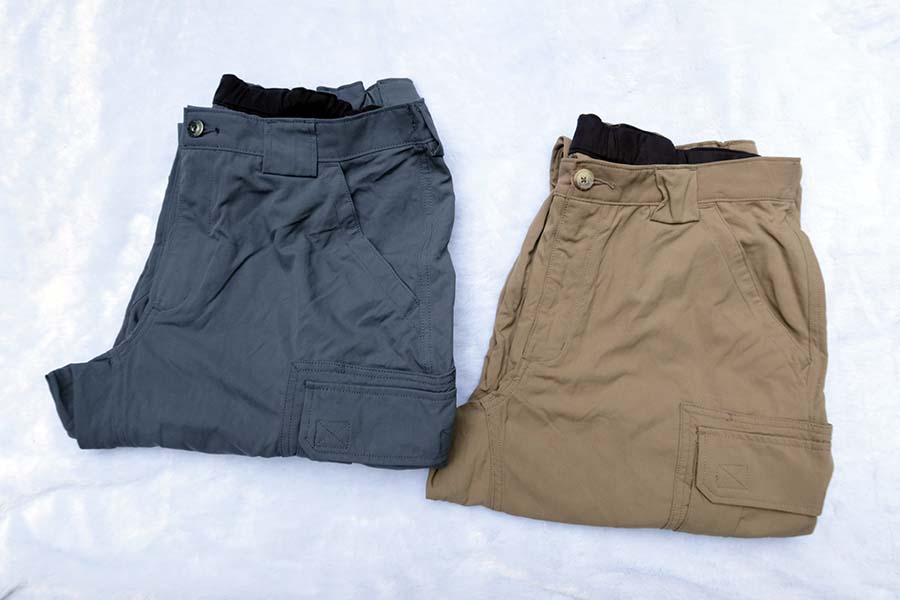 DULUTH TRADING /w.38-40 กางเกงขายาวเอวยางยืด out door 9 ช่องกระเป๋า 2 สีใหม่สวย