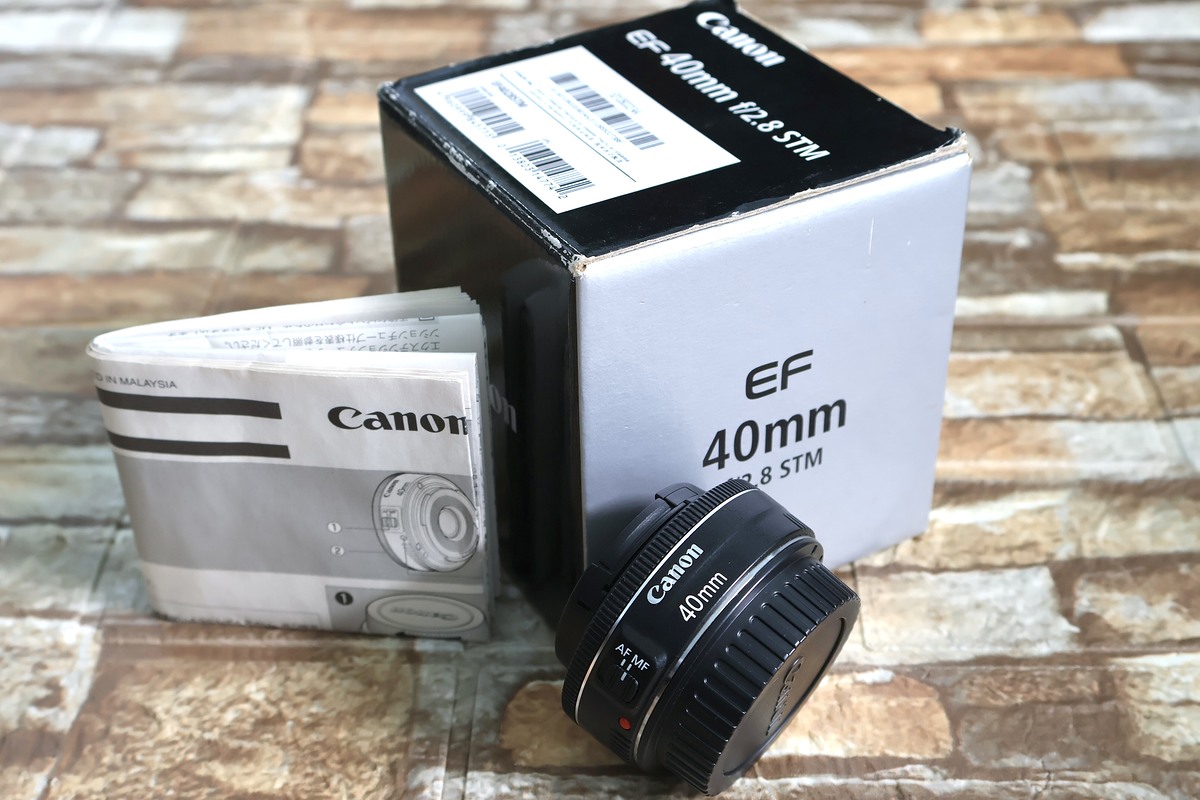 >>> เลนส์ Canon EF 40 f2.8 stm. Pancake