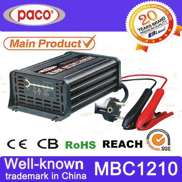 -เครื่องชาร์จแบตเตอรี่อัตโนมัติ PACO  7แล8 stage 12V.  รุ่นใหม่ 