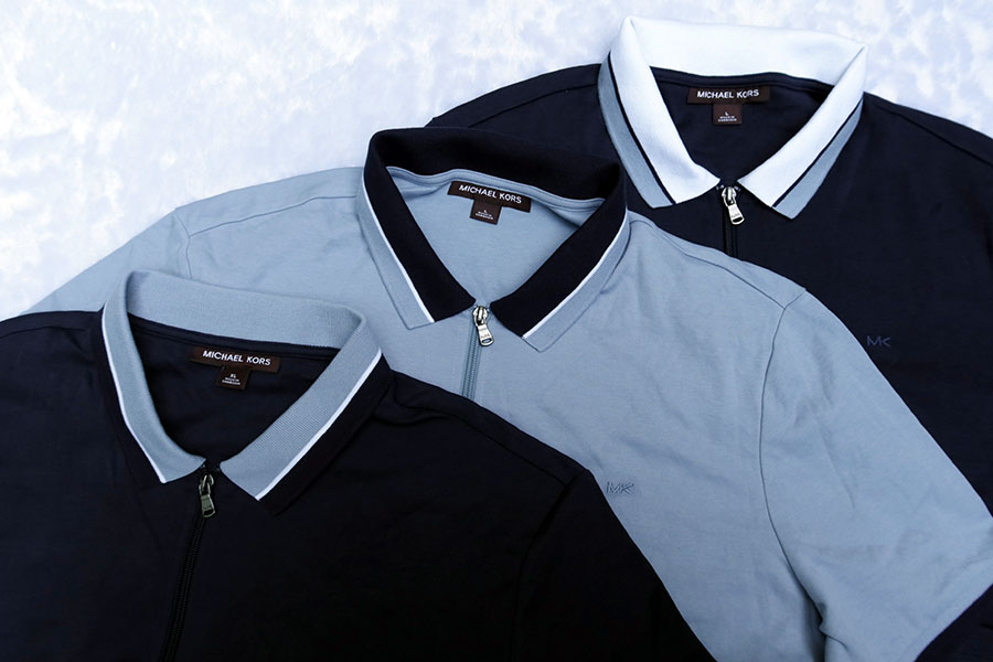 MICHAEL KORS / L/XL เสื้อยืดปกโปโล 2 สีสวยใหม่ลิขสิทธิ์ของแท้ รวมส่ง kerry