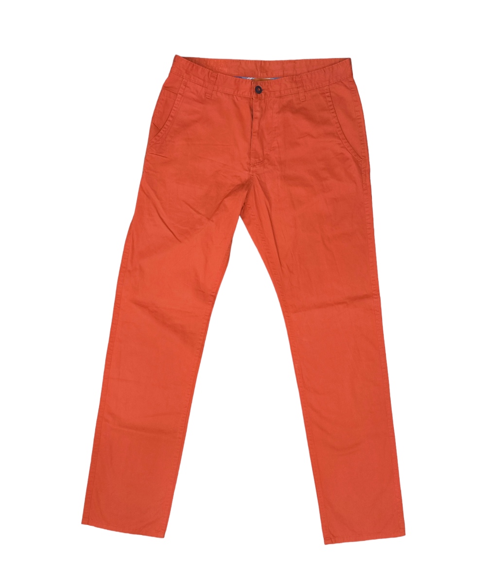 DOCKER ALPHA STANDARD กางเกงขายาวสีส้มเอว32
