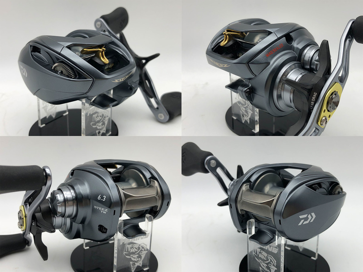 Daiwa Steez A TW 1016 HL รอกสวยริ้วรอยผิวบางๆ เล็กน้อย สปูนแท้สวยไร้ริ้วรอย พร้อมกล่องคู่มือ รอกสวยห