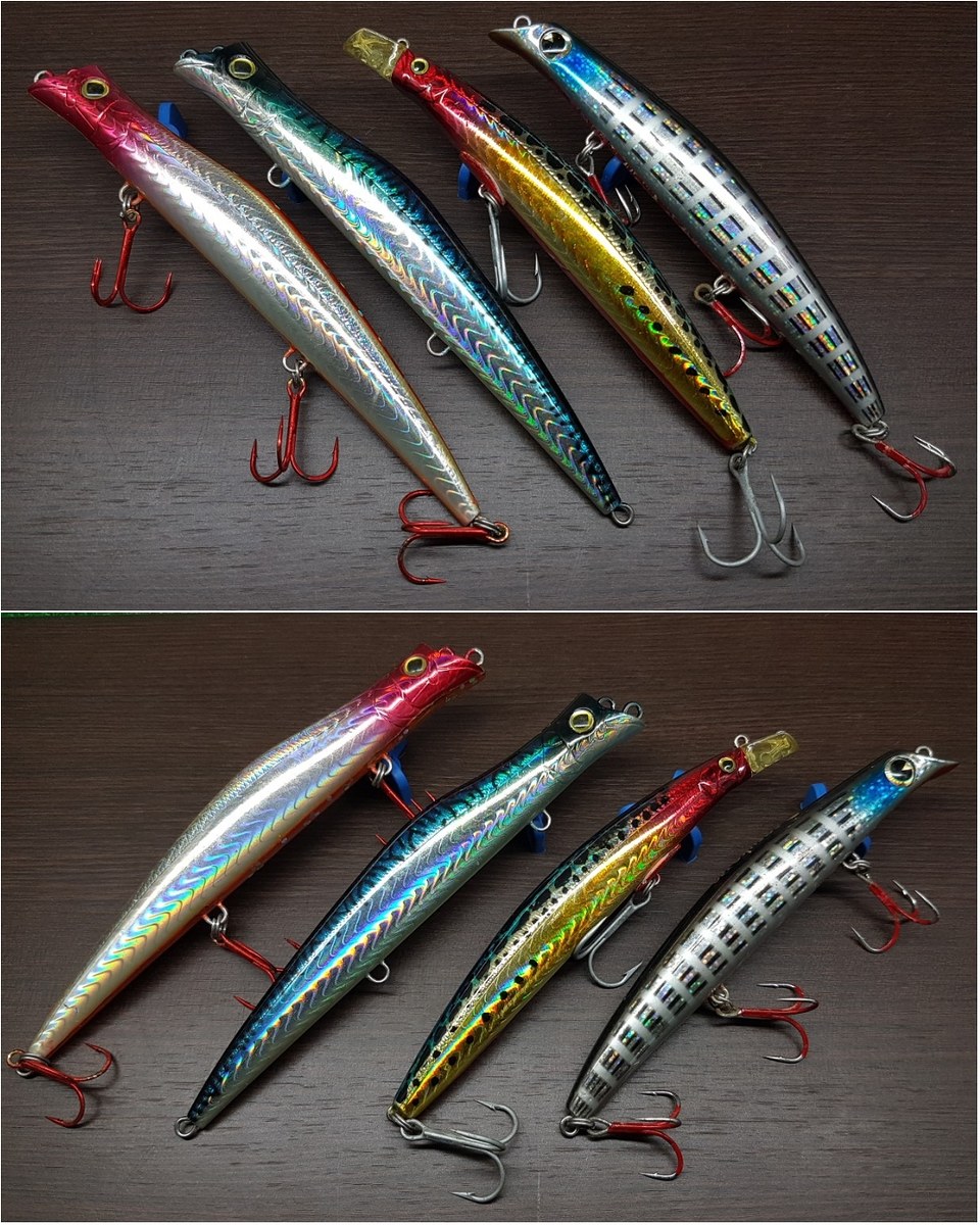 [MHF15-8] === Ken Craft Minnow STN-16F/ Ima Sasuke 140F/ Duel Aile Magnet 105F