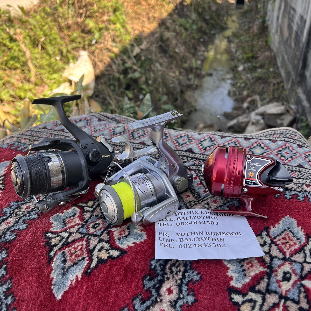 รอกมือสองญี่ปุ่น BAITRUNNER ISO รอกกระปุก DAIWA