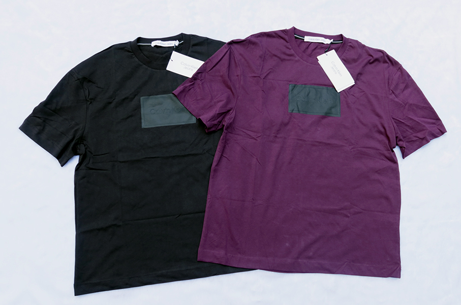 CALVIN KLEIN jeans /M (42) เสื้อยืดแขนสั้น 2 สีสวยใหม่แท้ ราคารวมส่ง kerry