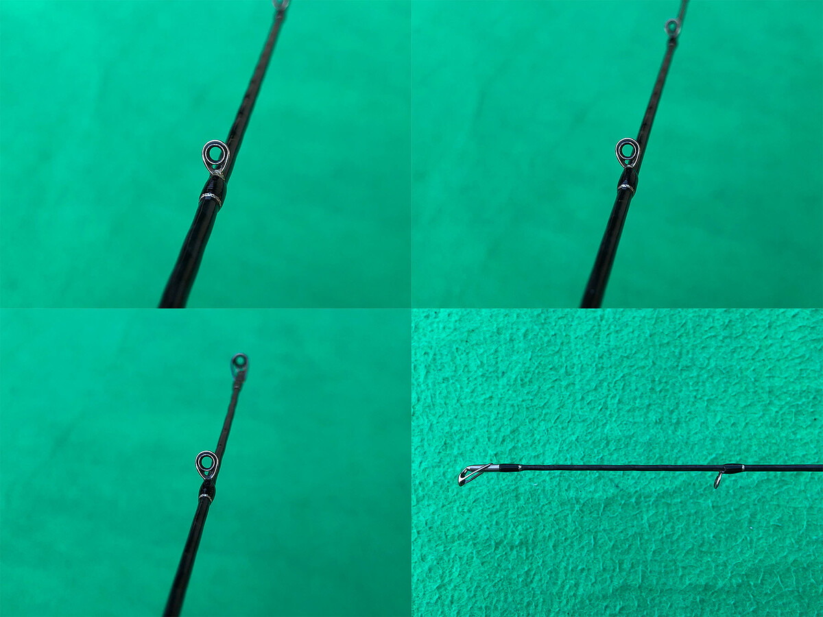 Palms Molla MSGC-65MLF คัน 1 ท่อนยาว 6'5" เวท 8-14lb คันสวยริ้วรอยน้อยมาก น้ำยาเคลือบไกด์ตัวที่ 4 มี