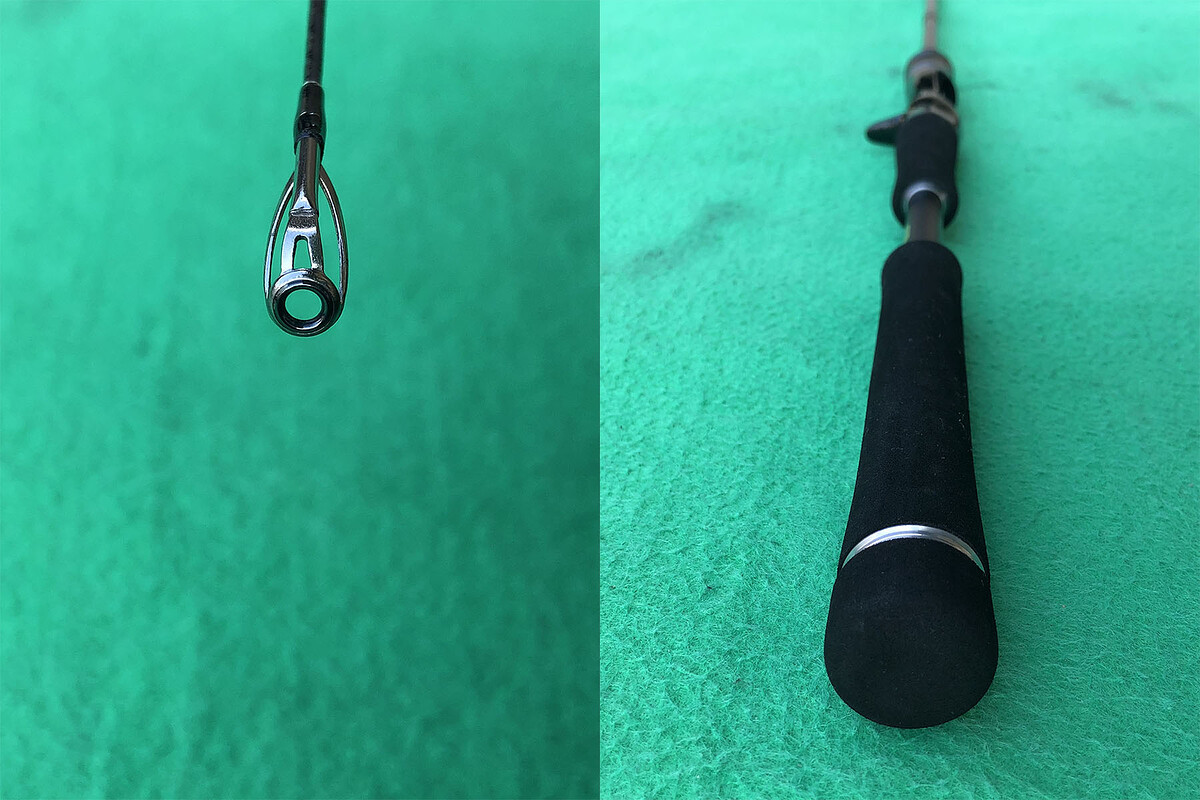 Shimano EXSENCE B703ML/F คัน 2 ท่อนต่อโคนยาว 7'3" Line Wt: Max 20lb , Lure Wt: Max 35g คันสวยริ้วรอย
