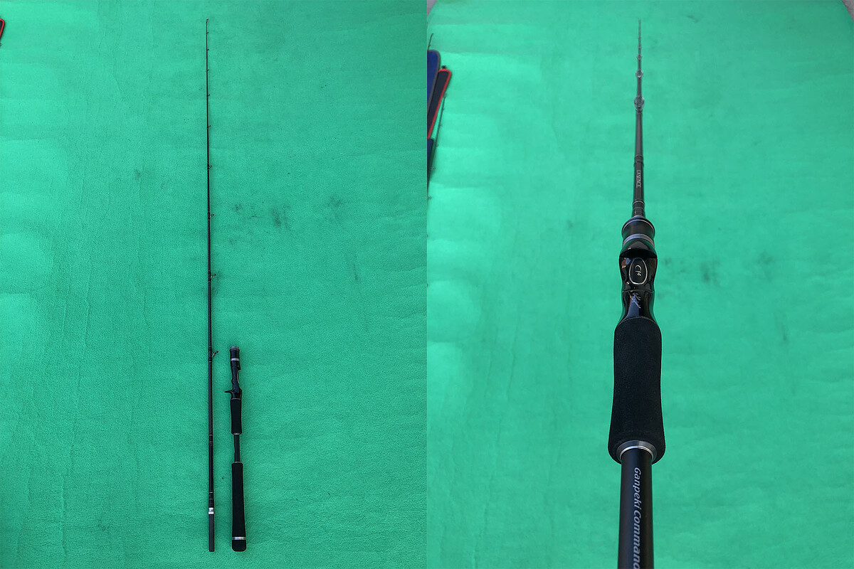 3. Shimano EXSENCE B703ML/F คัน 2 ท่อนต่อโคนยาว 7'3" Line Wt: Max 20lb , Lure Wt: Max 35g คันสวยริ้ว