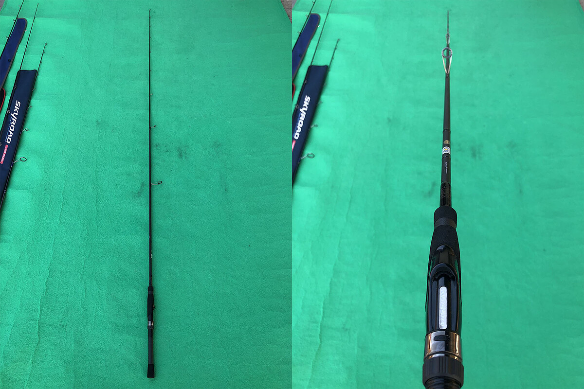 6. Valley Hill Black Scale XX BKXS-74MDX คัน 1 ท่อนยาว 7'4" Lure Wt: 1/16-1/2 (oz) , Line: PE1.5 คัน