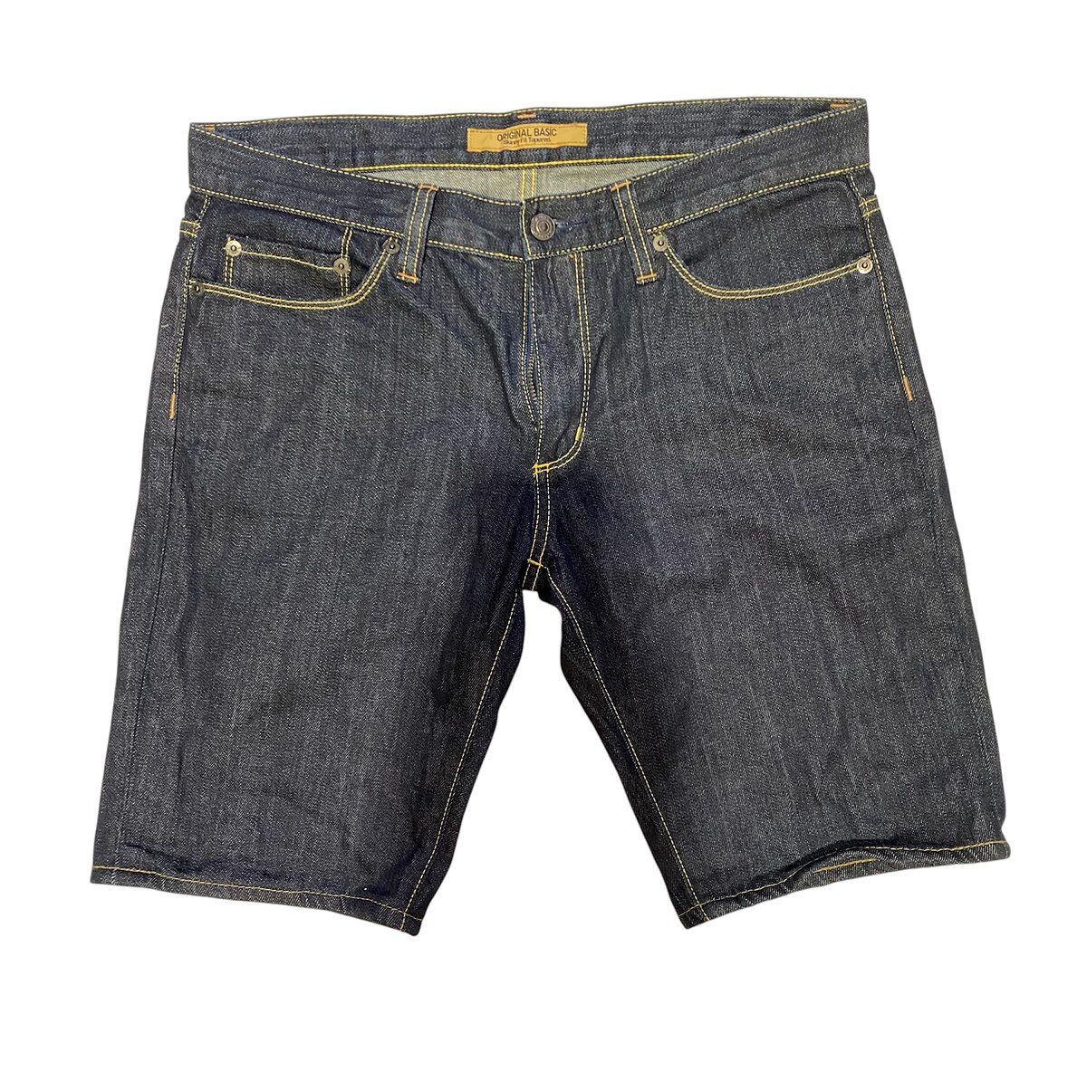 ยีนส์ขาสั้นแท้ UNIQLO เอว33-34 ใหม่มาก