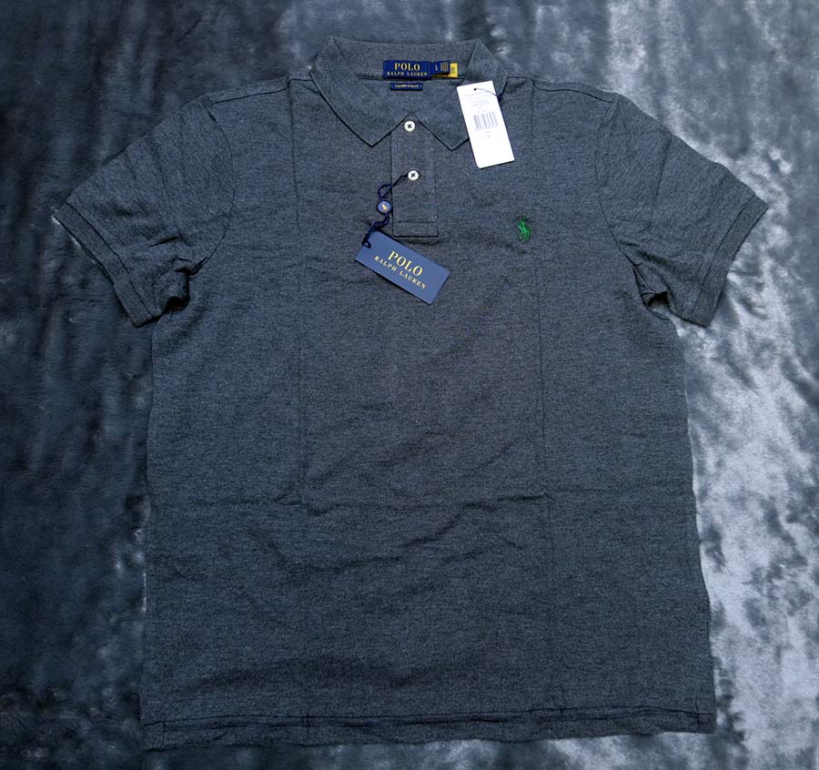 Polo Ralph Lauren /L/XL (44/48) เสื้อยืดปกโปโลแขนสั้น 5 สีสวยใหม่แท้ ราคารวมส่ง