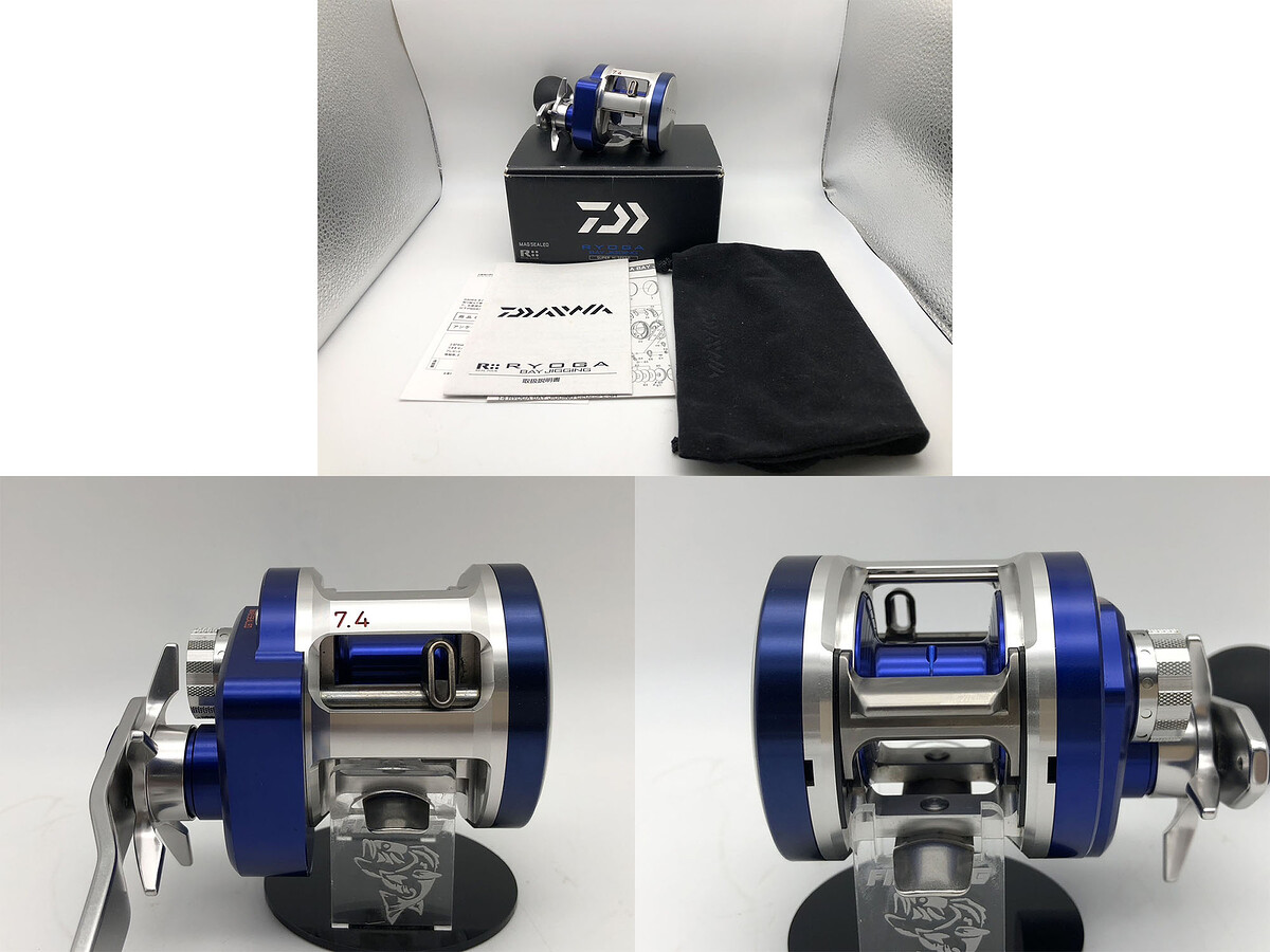 15. Daiwa RYOGA C2025 PE-SH รอกสวยริ้วรอยผิวๆ เล็กน้อย สปูนสวยไร้ริ้วรอย รอกสวยหมุนลื่นใช้งานปกติทุก