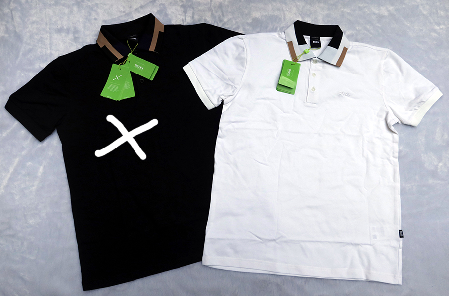 HUGO BOSS polo /S/M/XL เสื้อยืดปกโปโลแขนสั้น 3 สีสวยใหม่แท้ รวมส่ง flash