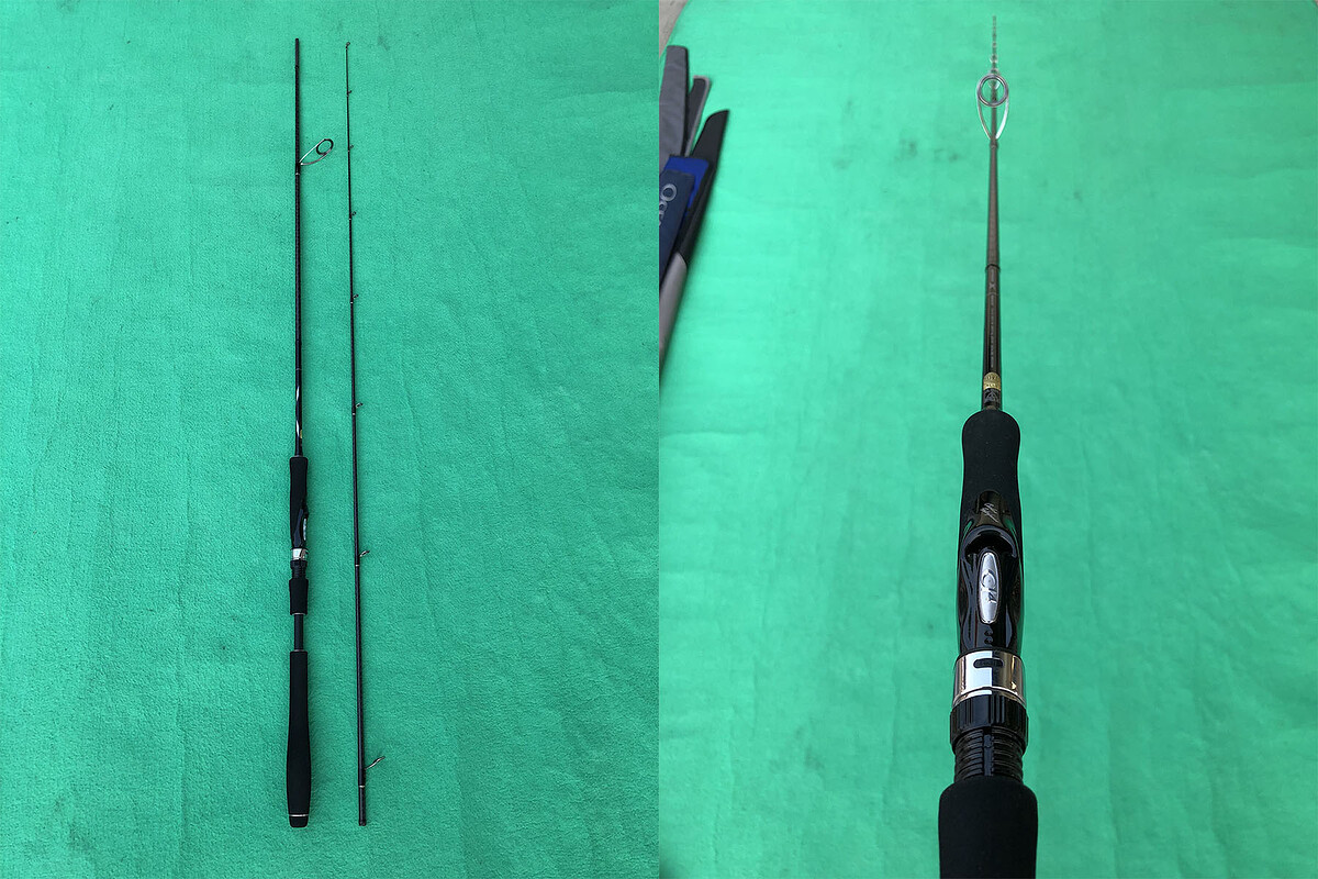 3. Shimano DIALUNA S803LST คัน 2 ท่อนยาว 8'3" Lure Wt: 4-18g , Line Wt: 3-10lb , PE0.4-1.0 คันสวยริ้