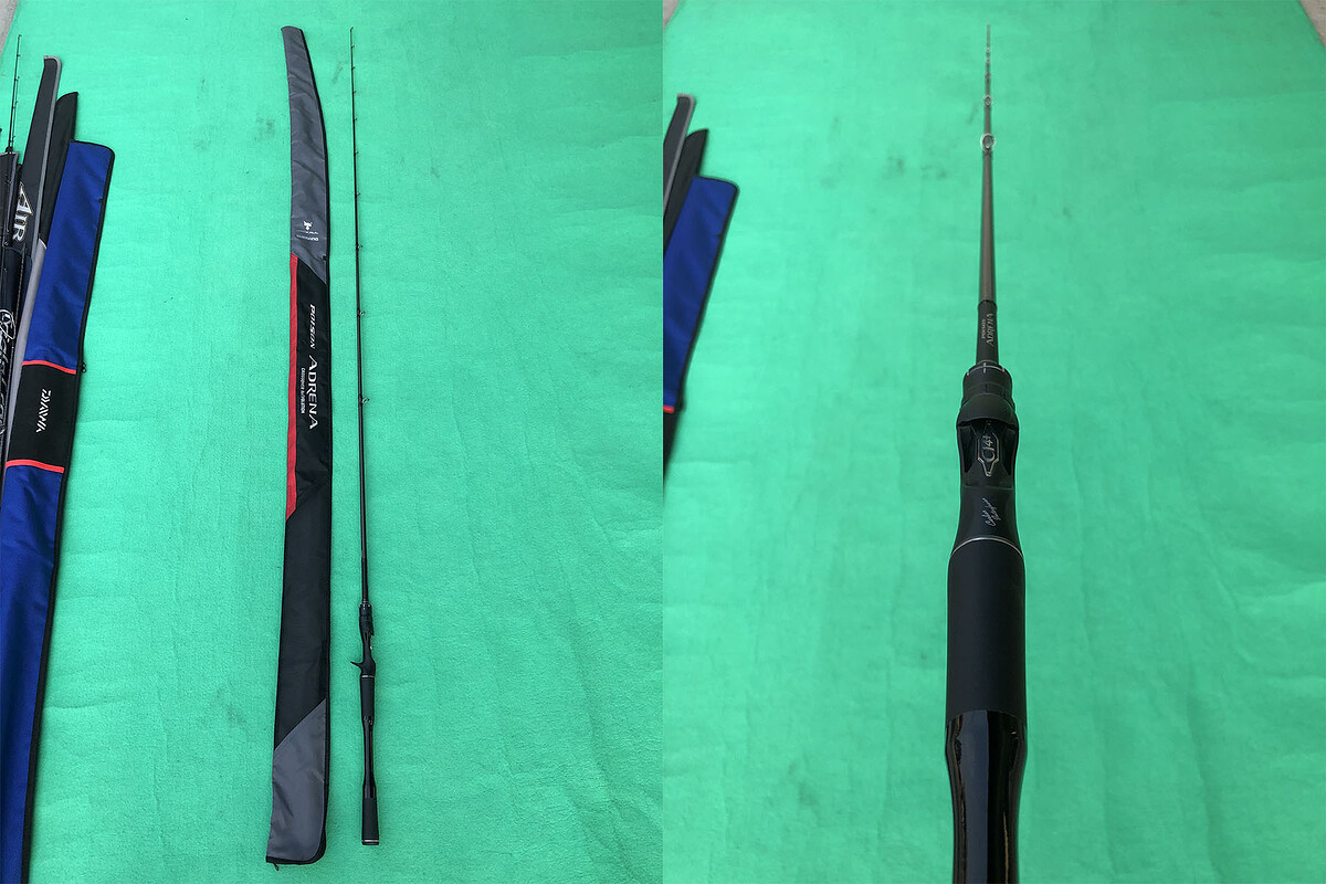 1. Shimano POISON ADRENA 1610M คัน 1 ท่อนยาว 6'10" เวท 8-16lb คันสวยใหม่มาก ริ้วรอยน้อยมากๆๆ พร้อมซอ