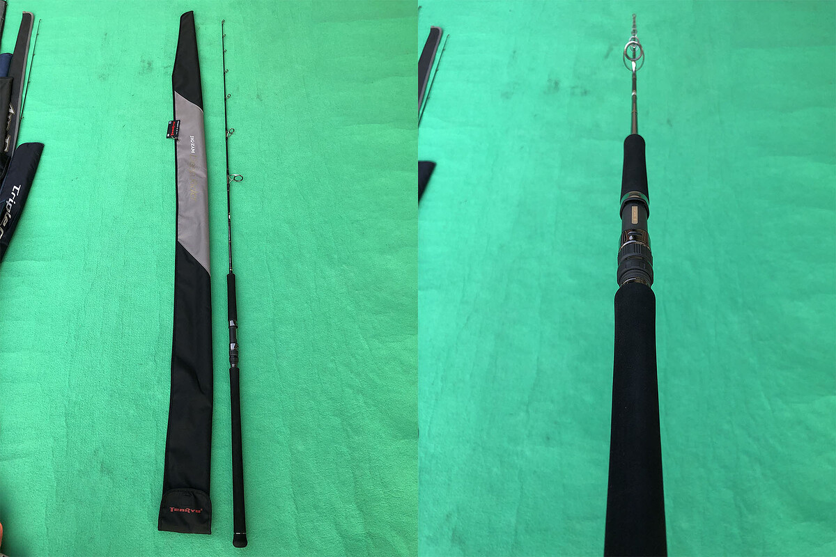 5. Tenryu JIG-ZAM Deep Rider JDR631S-3K คัน 1 ท่อนยาว 6'3" Lure Wt: Best 100g (Max 180) , Line: Max 