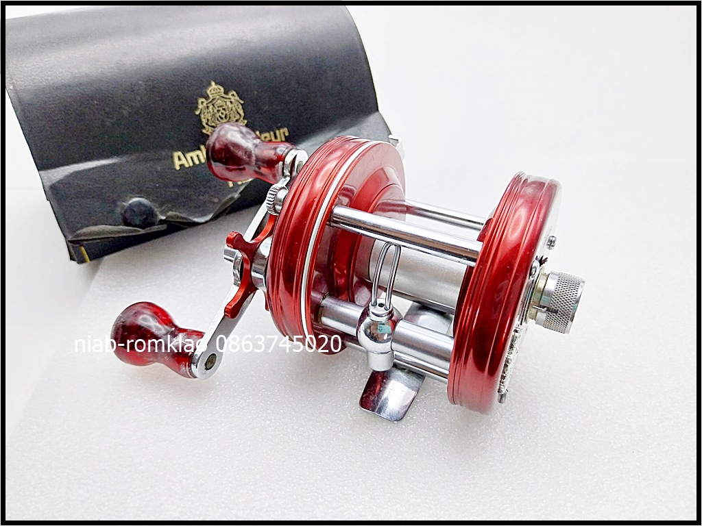 [N]--> Abu 5000แดง 3Screw ปี1967 กล่องหนัง