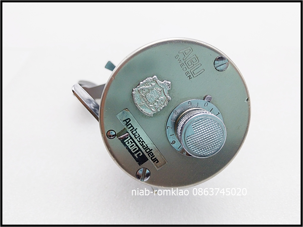 [b][q]Abu 1500C   ปี1977 ระบบเฟืองติ๊ก มีรอยจากการใช้งาน ยังดูดีไม่ขี้เหร่ ระบบเฟืองใสปิ๊งอยู่ ลื่นเ