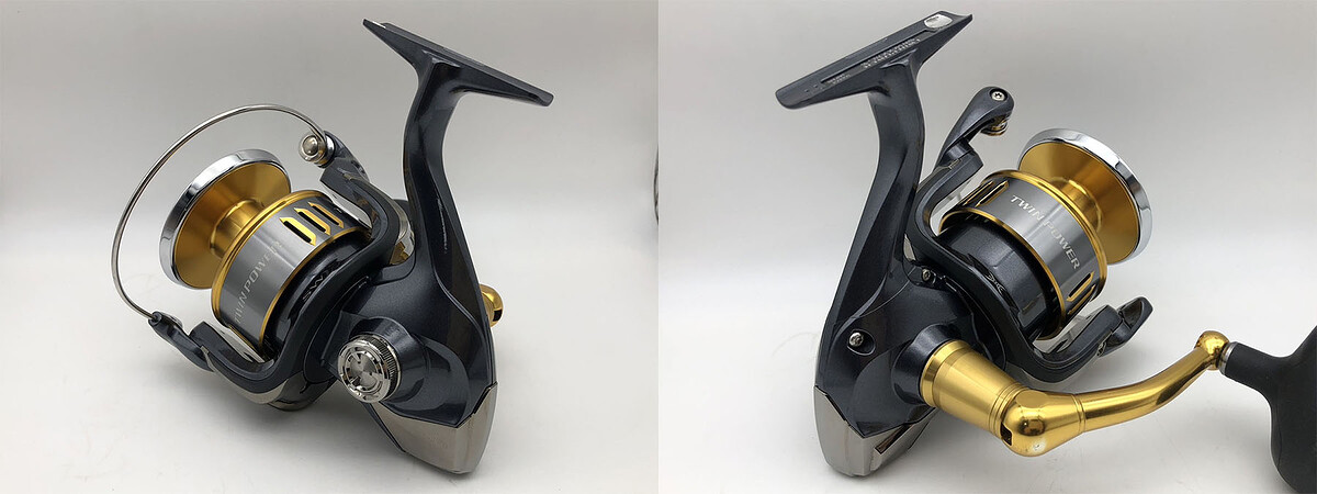 Shimano 15 TWIN POWER SW14000XG รอกสวยริ้วรอยผิวๆ เล็กน้อย สปูนสวยไร้ริ้วรอย รอกสวยหมุนใช้งานปกติทุก