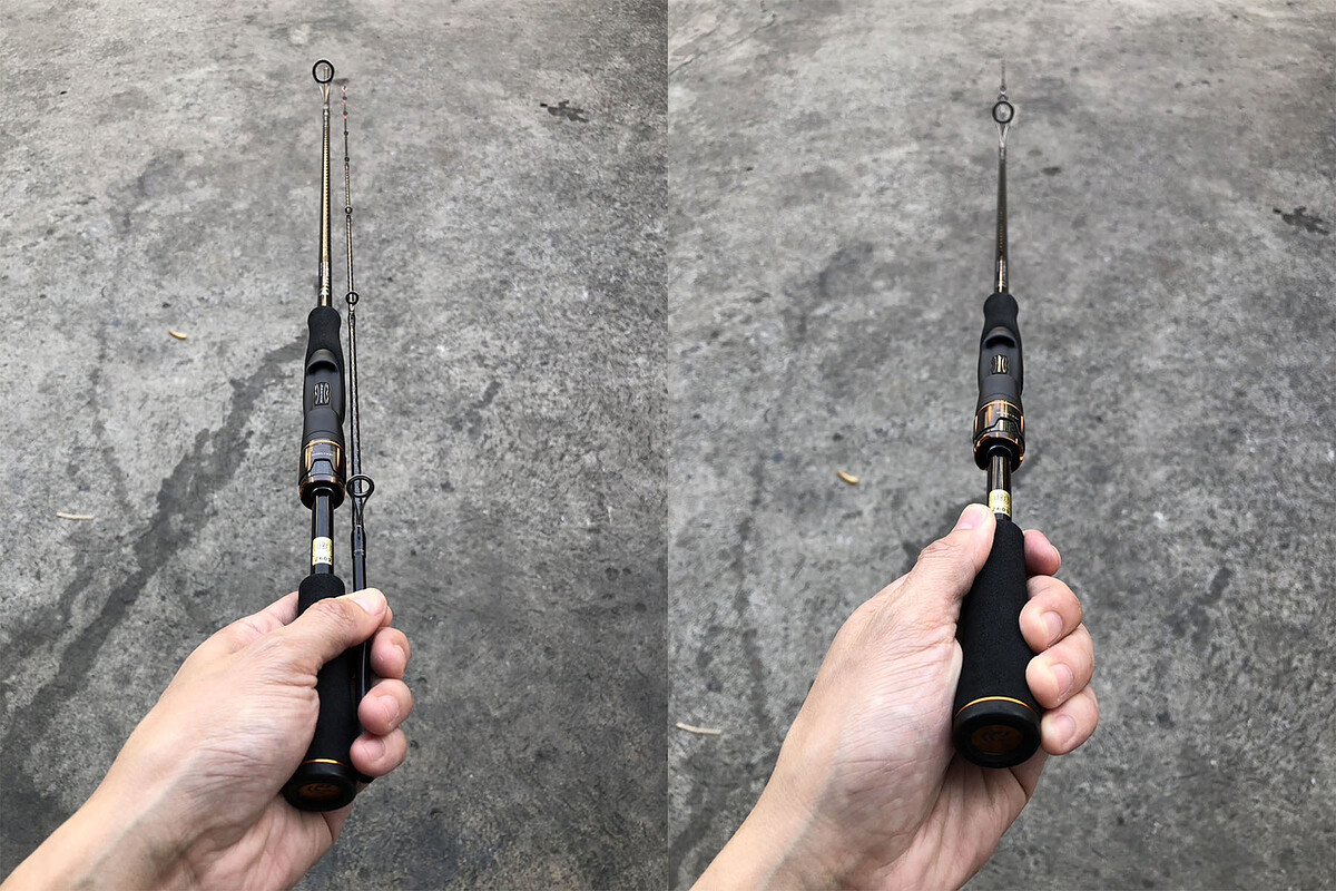 6. Daiwa REBELLION 642L/MLXS-ST คัน 2 ท่อนยาว 6'4" เวท 2.5-6lb คันสวยริ้วรอยน้อยมากๆ คันสวย A+++ ครั