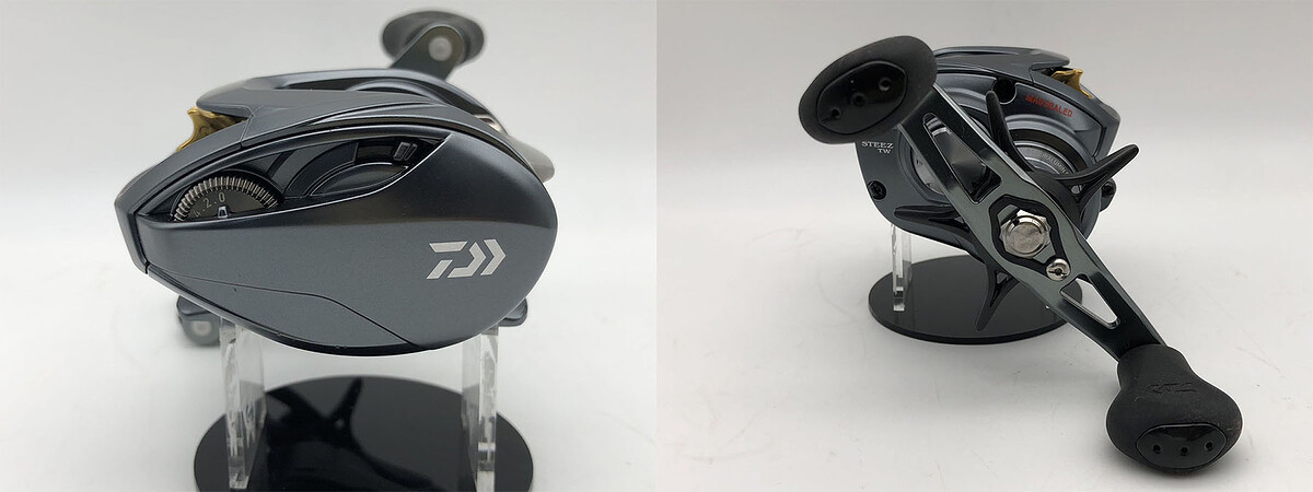 Daiwa Steez A TW 1016XH รอกสวยริ้วรอยผิวบางๆ เล็กน้อย สปูนสวยไร้ริ้วรอย พร้อมกล่องคู่มือทั้งหมดตามรู